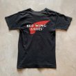 画像1: 【XS or Ladies】RED WING プリントTシャツ ブラック 黒■ビンテージ オールド アメリカ古着 レディース 2000s レッドウイング コットン (1)