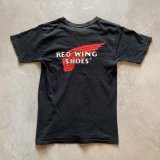 画像: 【XS or Ladies】RED WING プリントTシャツ ブラック 黒■ビンテージ オールド アメリカ古着 レディース 2000s レッドウイング コットン