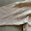 画像5: 【XL/XXL】USA製 NORTHWEST オールコットン サーマルシャツ 白■ビンテージ アメリカ古着 アンダーウェア インナー ロンT ワッフル 90s (5)