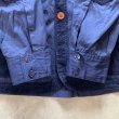 画像8: 【S/M】デッドストック Alexander's ジャケット ネイビー 紺■ビンテージ オールド ヨーロッパ古着 コットンエルボーパッチ (8)