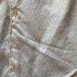 画像6: 【M/L】60s Hampton ダブルカフス 長袖ドレスシャツ 白 織柄■ビンテージ オールド アメリカ古着 オールコットン 白シャツ 総柄 (6)