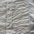 画像5: 【S/M】RRL バンドカラー ドレスシャツ 白 総柄■ビンテージ アメリカ古着 ラルフローレン フリルシャツ プリーツ 白シャツ (5)