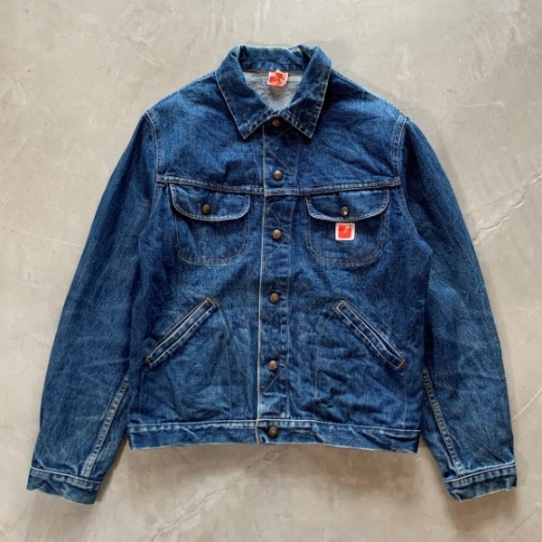 画像1: 【M/L】カナダ製 GWG スナップボタン デニムジャケット■ビンテージ オールド アメリカ古着 ジージャン ワークウェア 70s-80s (1)