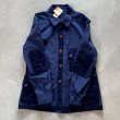 画像7: 【S/M】デッドストック Alexander's ジャケット ネイビー 紺■ビンテージ オールド ヨーロッパ古着 コットンエルボーパッチ (7)