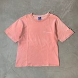 画像: 【XS/S or Ladies】USA製 Champion プリントTシャツ ピンクフェード■ビンテージ オールド アメリカ古着 90s チャンピオン オールコットン