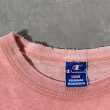 画像3: 【XS/S or Ladies】USA製 Champion プリントTシャツ ピンクフェード■ビンテージ オールド アメリカ古着 90s チャンピオン オールコットン (3)
