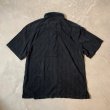 画像2: 【L】JOSEPH&FEISS ボックス 半袖シルクシャツ ブラック 黒総柄■ビンテージ オールド レトロ アメリカ古着 90s アロハ リゾート (2)