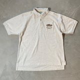 画像: 【M/L】USA製 LL BEAN ブラックバス 刺繍入り 半袖ポロシャツ ライトグレー■ビンテージ オールド アメリカ古着 90s エルエルビーン