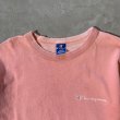画像2: 【XS/S or Ladies】USA製 Champion プリントTシャツ ピンクフェード■ビンテージ オールド アメリカ古着 90s チャンピオン オールコットン (2)