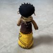 画像3: 【22cm】Ndebele ンデベレ ドール 人形■南アフリカ 民族 民芸 ビーズ インテリア アフリカン (3)