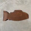 画像6: 【13.6cm×30.6cm】darcy joseph 魚 ウッドトレイ 木製 彫刻作品■ビンテージ アンティーク レトロ アメリカ雑貨 カナダ スコーミッシュ (6)