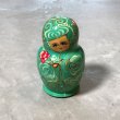 画像3: 【14.5cm】ロシア マトリョーシカ 5Pセット 作家物■ビンテージ オールド インテリア 入れ子 民芸 人形 ドール (3)