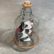 画像6: 【31cm】昭和レトロ ボトルシップ 1ガロン ウイスキー空瓶■ビンテージ アンティーク 雑貨 インテリア マリン 船 帆船 (6)