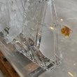 画像8: 【35cm】スペイン製 ガラス ボトルシップ 台座付き オブジェ■ビンテージ アンティーク ヨーロッパ雑貨 インテリア マリン 船 帆船 (8)