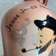画像9: 【19.5cm】JESSE JAMES セラミックボトル デキャンタ■ビンテージ アンティーク アメリカ雑貨 インテリア ジェシージェームズ 西部開拓時代 (9)