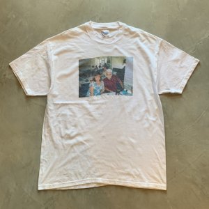 画像: 【XL】90s-2000s HANES フォトプリントTシャツ 白■ビンテージ オールド アメリカ古着 ヘインズ 写真 アート ビッグサイズ