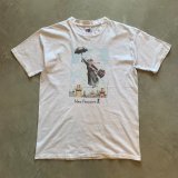 画像: 【XL】90s USA製 Soft As A Grape ネコ メリーポピンズ プリントTシャツ 白■ビンテージ オールド アメリカ古着 アート 猫 動物 コットン