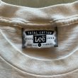 画像4: 【L】90s USA製 Lee 蝶々 プリントTシャツ 白■ビンテージ オールド アメリカ古着 リー バタフライ サイケデリック アート (4)