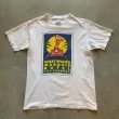 画像1: 【M/L】90s USA製 Hanes ホテル プリントTシャツ 白■ビンテージ オールド アメリカ古着 ヘインズ コットン シングルステッチ アート (1)