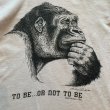 画像3: 【XS or Ladies】90s USA製 Human-i-Tees ゴリラ プリントTシャツ 白■ビンテージ オールド アメリカ古着 Anvil アンビル コットン (3)