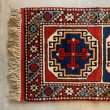 画像2: 【59cm×100cm】デッドストック トルコ トライバルラグ ウールカーペット 総柄■インテリア マット エスニック 中東 絨毯 未使用 No.2 (2)