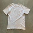 画像4: 【S/M】80s-90s BANANA REPUBLIC ポケット付き バックプリントTシャツ 白■ビンテージ オールド アメリカ古着 バナリパ バナナリパブリック (4)