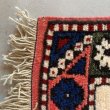 画像3: 【57cm×92cm】デッドストック トルコ トライバルラグ ウールカーペット 総柄■インテリア マット エスニック 中東 絨毯 未使用 No.3 (3)