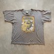 画像1: 【XL】80s USA製 CAMEL キャメル プリントTシャツ グレー■ビンテージ オールド アメリカ古着 Cal Cru シングルステッチ タバコ 煙草 (1)
