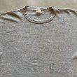 画像2: 【L/XL(48)】60s USA製 CHAMPION 無地Tシャツ 杢グレー■ビンテージ オールド アメリカ古着 大文字ランタグ チャンピオン ビッグサイズ (2)