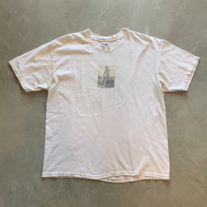 画像: 【XL】Hanes フォトプリントTシャツ 白■ビンテージ オールド アメリカ古着 90s ヘインズ オールコットン 動物 ミリタリー