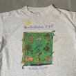 画像2: 【L】90s Run for the arts プリントTシャツ ライトグレー■ビンテージ オールド アメリカ古着 アート コットン (2)