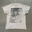 画像1: 【L】80s USA製 マウリッツ・エッシャー プリントTシャツ 白■ビンテージ オールド アメリカ古着 Hanes コットン 騙し絵 アート (1)