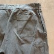 画像9: 【W40】スイス軍 グリーンデニム ワーク オーバーパンツ■ビンテージ ヨーロッパ古着 ユーロミリタリー ベイカー メタルボタン 50s No.6 (9)