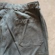 画像8: 【W36】スイス軍 グリーンデニム ワーク オーバーパンツ■ビンテージ オールド ヨーロッパ古着 ユーロミリタリー ベイカーパンツ No.2 (8)