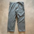 画像5: 【W42】スイス軍 グリーンデニム ワーク オーバーパンツ■ビンテージ ヨーロッパ古着 ユーロミリタリー ベイカー メタルボタン 50s No.1 (5)