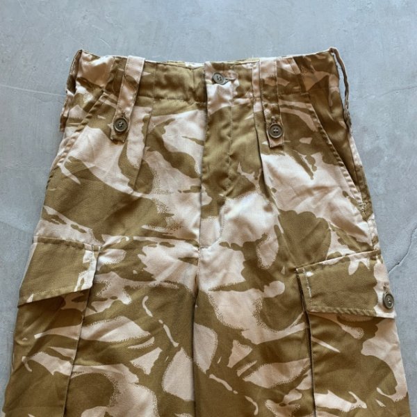 画像2: 【W27-W28】イギリス軍 コンバット カーゴパンツ デザートカモ DPM迷彩■ビンテージ オールド ヨーロッパ古着 ユーロミリタリー No.3 (2)