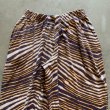 画像8: 【Free W26〜W36】ZUBAZ ウエストゴム イージーパンツ タイガーストライプ 総柄■ビンテージ オールド アメリカ古着 90s ズバズ No.4 (8)
