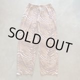 画像: 【Free W30〜W40】ZUBAZ ウエストゴム イージーパンツ タイガーストライプ 総柄■ビンテージ オールド アメリカ古着 90s ズバズ No.2