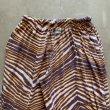 画像2: 【Free W28〜W38】ZUBAZ ウエストゴム イージーパンツ タイガーストライプ 総柄■ビンテージ オールド アメリカ古着 90s ズバズ No.3 (2)