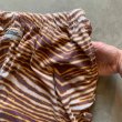 画像4: 【Free W30〜W40】ZUBAZ ウエストゴム イージーパンツ タイガーストライプ 総柄■ビンテージ オールド アメリカ古着 90s ズバズ No.2 (4)
