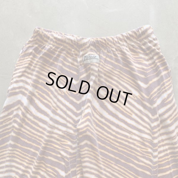 画像2: 【Free W30〜W40】ZUBAZ ウエストゴム イージーパンツ タイガーストライプ 総柄■ビンテージ オールド アメリカ古着 90s ズバズ No.2 (2)