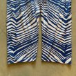 画像9: 【Free W26〜W36】ZUBAZ ウエストゴム イージーパンツ タイガーストライプ ゼブラ 総柄 白青■ビンテージ アメリカ古着 90s ズバズ No.6 (9)
