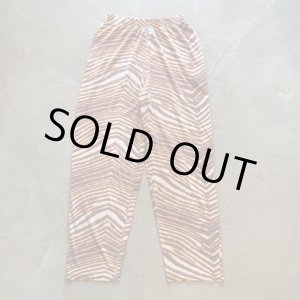 画像: 【Free W28〜W36】ZUBAZ ウエストゴム イージーパンツ タイガーストライプ 総柄■ビンテージ オールド アメリカ古着 90s ズバズ No.1