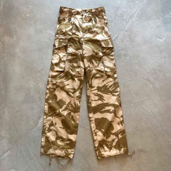 画像1: 【W28】イギリス軍 コンバット カーゴパンツ デザートカモ DPM迷彩■ビンテージ オールド ヨーロッパ古着 ユーロミリタリー No.4 (1)