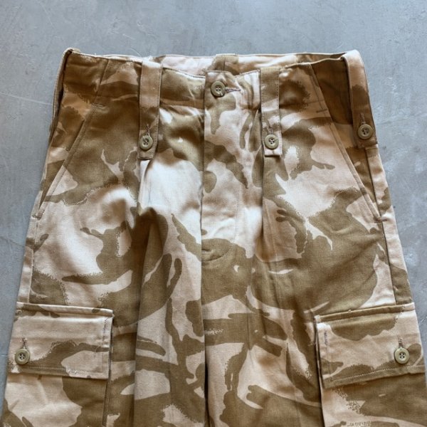 画像2: 【W28】イギリス軍 コンバット カーゴパンツ デザートカモ DPM迷彩■ビンテージ オールド ヨーロッパ古着 ユーロミリタリー No.2 (2)