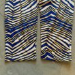 画像9: 【Free W28〜W38】ZUBAZ ウエストゴム イージーパンツ タイガーストライプ 総柄 白青黄■ビンテージ アメリカ古着 90s ズバズ No.7 (9)