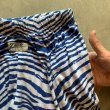 画像4: 【Free W26〜W36】ZUBAZ ウエストゴム イージーパンツ タイガーストライプ ゼブラ 総柄 白青■ビンテージ アメリカ古着 90s ズバズ No.6 (4)