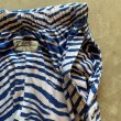 画像3: 【Free W26〜W36】ZUBAZ ウエストゴム イージーパンツ タイガーストライプ ゼブラ 総柄 白青■ビンテージ アメリカ古着 90s ズバズ No.6 (3)