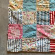 画像3: 【46cm×53cm】ハンドメイド パッチワーク 敷物■ビンテージ アンティーク インテリア アメリカ雑貨 ランチョンマット キルト 50s (3)