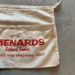 画像4: 【26cm×37cm】MENARDS キャンバス エプロン 白赤■ビンテージ アンティーク アメリカ古着 前掛け ワーク ホームセンター 企業 (4)
